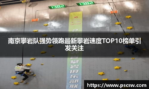 南京攀岩队强势领跑最新攀岩速度TOP10榜单引发关注