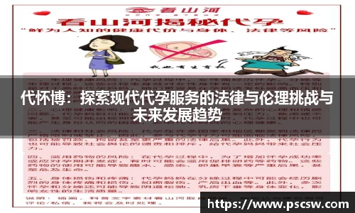 代怀博：探索现代代孕服务的法律与伦理挑战与未来发展趋势